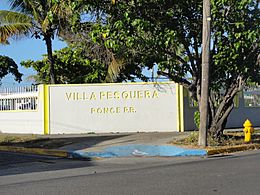 Villa Pesquera, Ave. Padre Noel (PR-585), Barrio Playa, Ponce, Puerto Rico, mirando al suroeste (DSC07298)
