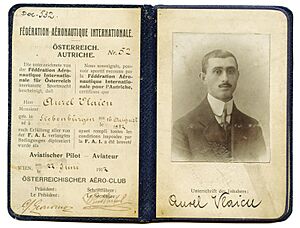 Vlaicu Pilot License