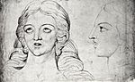 William Blake, Visionary Head of Corinna The Theban c 1820.jpg