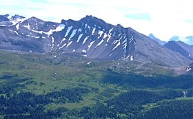 Wonder Peak from Mount Assiniboine Provincial Park