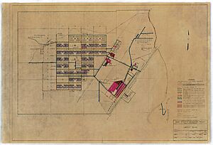 Wyoming- Heart Mountain- Layout Plan - DPLA - bdbf91209c9e3bd5661918948184b79a