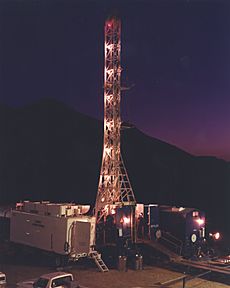 Yucca Flat drill rig NF1341