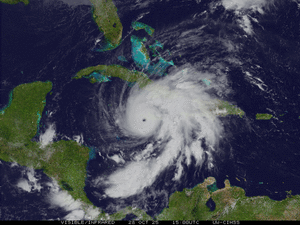 2025 CIMSS 13L Melissa visible infrared satellite loop