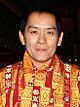 4th King of Bhutan, HM Jigme Singye Wangchuck at a Royal Banquet, at the Taschichhodzong, in Thimphu, Bhutan.jpg