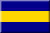 600px horizontal Yellow HEX-FFD700 on Blue HEX-00008B.svg