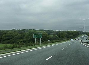 A22 northbound towards East Grinstead - geograph.org.uk - 68150