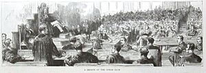 A debate at the Union Club - c1887
