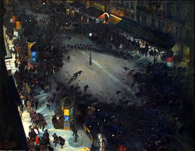 André Devambez - La Charge - 1902-1903 - Musée d'Orsay