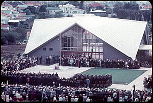 Anzac Service, Mount Albert, 1961