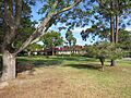 Applecross Primary School brick building, April 2021 01
