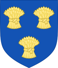 Arms of Ranulf de Blondeville, 6th Earl of Chester (died 1232)
