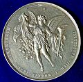 Austria Silver Medal 1881 Wedding of Crown Prince Rudolf & Stephanie of Belgium, reverse