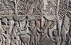 Bas-relief du Bayon (Angkor Thom) (2341905162)
