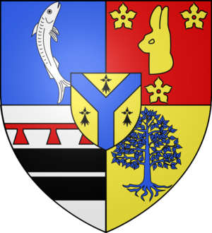 Blason ville fr Le Drennec (Finistere)