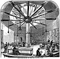Book Room in the Old Water Tank, Chicago, 1873
