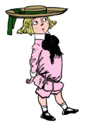 Buster Brown alone mod color