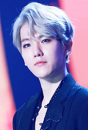 Byun Baek-hyun at Melon Music Awards on December 2, 2017 (3)