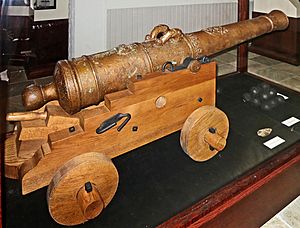 Cannon from La Salle's ship the La Belle