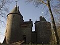 Castell Coch frontside January midday