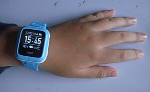 Child's phone watch (smartwatch) in China (boy)
