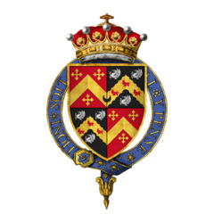 Coat of arms of Sir Henry Rich, 1st Earl of Holland, KG