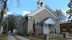 Historic Old Stone Church in Osawatomie