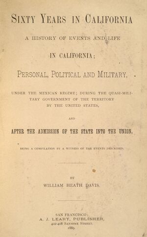 Davis Sixty Years in California