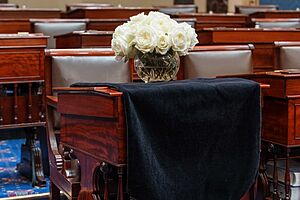 Desk of Senator Lindsey Graham