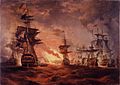 Destruction of French fleet off the Nile