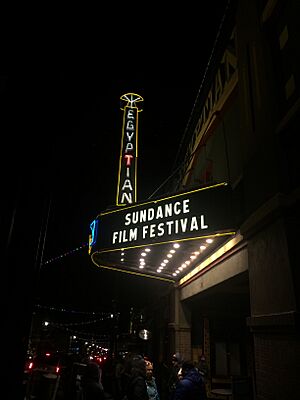 Egyptian Theater during Sundance 2018