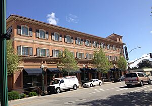 Exterior of Carlton Hotel in Downtown Atascadero 04-07-15