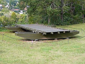 Fredericksburg pontoon model