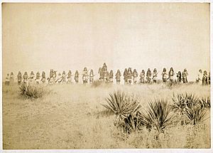 Geronimo and his warriors