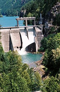 Gorge Dam Skagit River