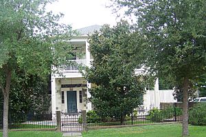 Grover House Galveston south facade