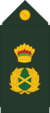 Guyana Defence Force (GDF) Commander in Chief rank insignia