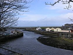 Harbour in Girvan
