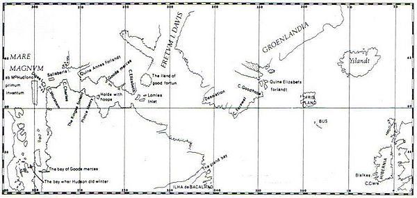 Henry Hudson map