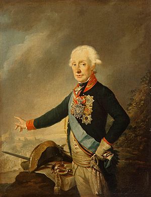 Joseph Kreutzinger - Portrait of Count Alexander Suvorov - WGA12281.jpg