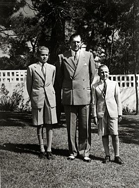 Don Juan with sons, 1950s