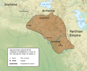 Kingdom of Adiabene, ca 37 AD