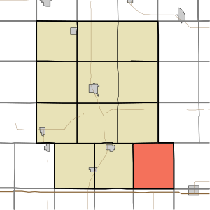 Map highlighting Audubon Township, Audubon County, Iowa.svg