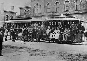 Melbourne’s first cable tram