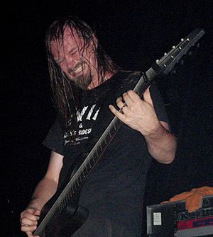 Meshuggah Thordendal 2008 Prague