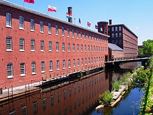 Mill Building (now museum), Lowell, Massachusetts