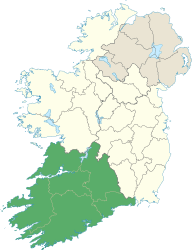 Location of Munster