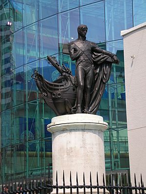 Nelson Statue in Birmingham