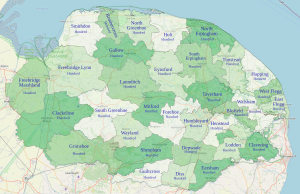 Norfolk Hundreds map