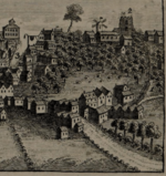 North Prospect of Colchester 1768 - St Mary-at-the-Wall.png