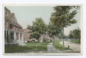 Officers Row, Fort Ethan Allen, Burlington, Vt (NYPL b12647398-73950)f